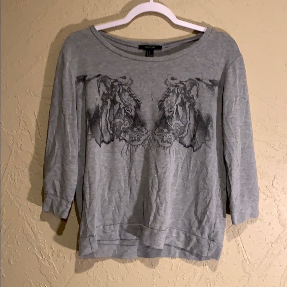 Forever 21 Tiger Sweater